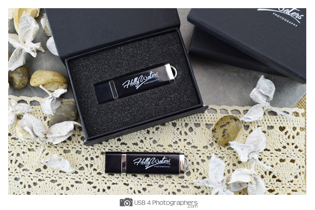 Black USB Gift Box Personalised USB Memory Sticks & Gift